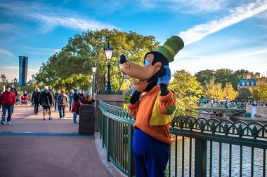 Orlando, Florida. 18 Aralık 2019. Epcot 'ta Güzel Çatlak (60)