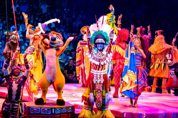 Orlando Florida December 2019 Festival Lion King Animal Kingdom — Stock Photo, Image