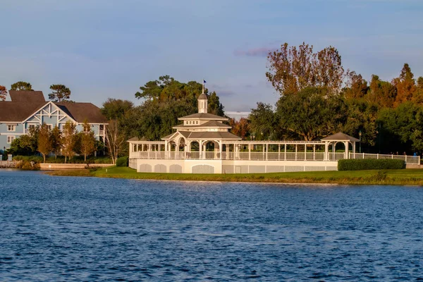 Orlando Florida Dezember 2019 Schöne Viktorianische Fahrt Auf Dem Dock — Stockfoto