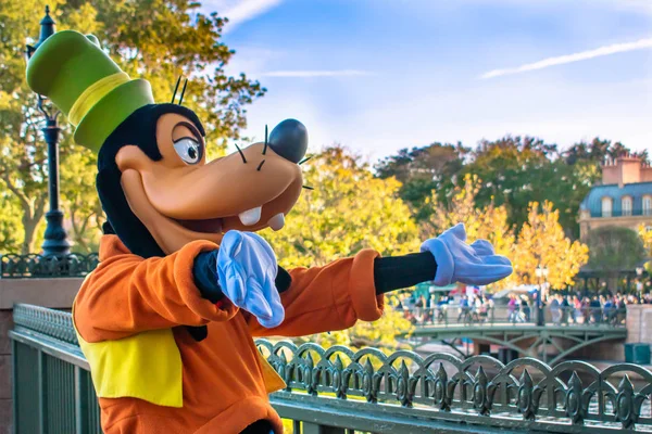 Орландо Флорида Декабря 2019 Года Nice Goofy Epcot — стоковое фото