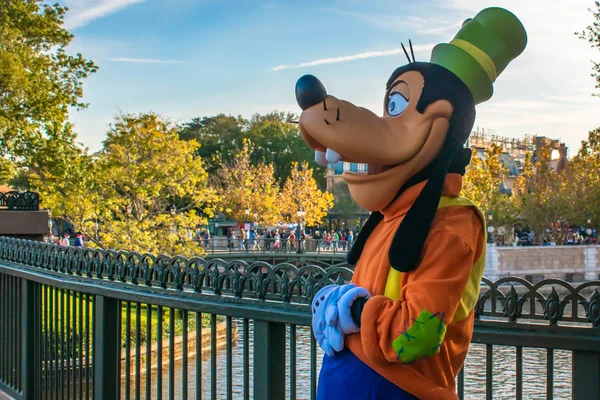 Орландо Флорида Декабря 2019 Года Nice Goofy Epcot — стоковое фото