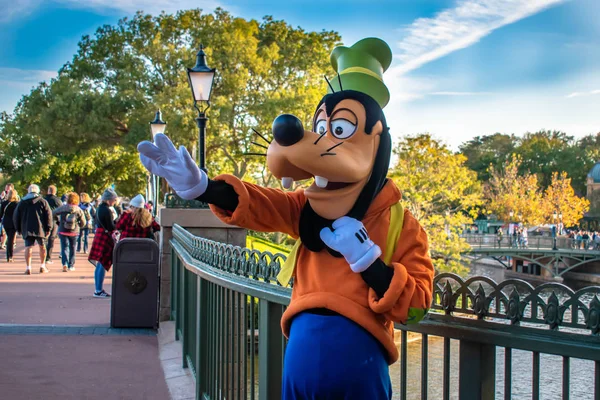 Орландо Флорида Декабря 2019 Года Nice Goofy Epcot — стоковое фото