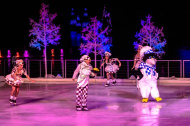 Orlando, Florida. December 21, 2019 Winter Wonderland on Ice at Seaworld's Christmas Celebration (38).