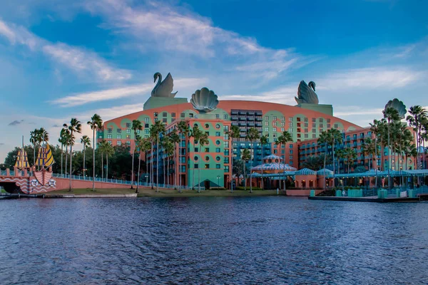 Orlando Floride Décembre 2019 Walt Disney World Swan Hôtel Dans — Photo