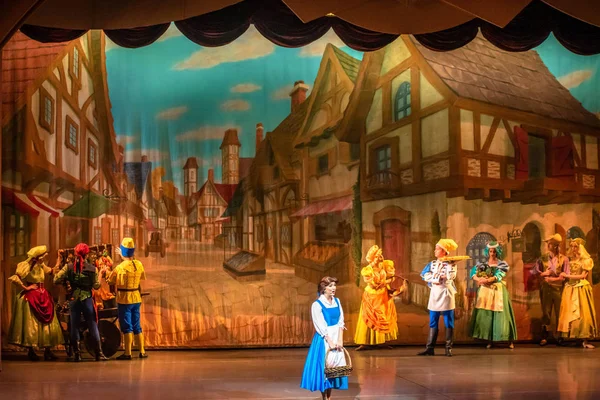 Orlando Florida January 2020 Beauty Beast Live Stage Hollywood Studios — Stock Photo, Image