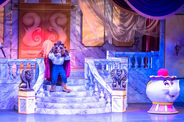 Orlando Florida January 2020 Beauty Beast Live Stage Hollywood Studios — Stock Photo, Image