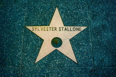 Orlando, Florida. 29 Şubat 2020. Sylvester Stallone Universal Stüdyoları 'nın yıldızı.