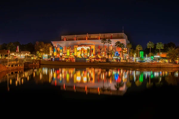 Orlando Florida February 2020 Panoramic View Springfield Home Simpsons Universal — Stock Photo, Image