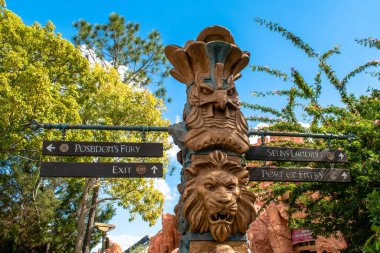 Orlando, Florida. Mart 02, 2019. Universals Islands of Adventure 'da (35).