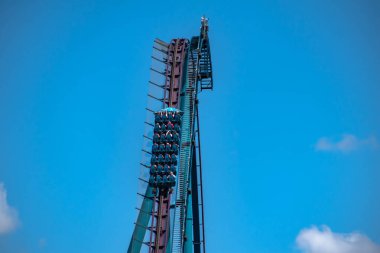 Orlando, Florida. 14 Mart 2020. Seaworld 'de eğlenen insanlar (8)).