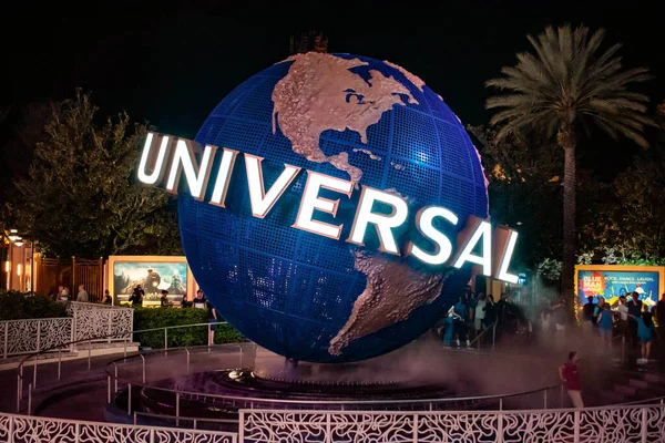 Orlando Florida Fevereiro 2020 Esfera Mundial Universals Citywalk — Fotografia de Stock