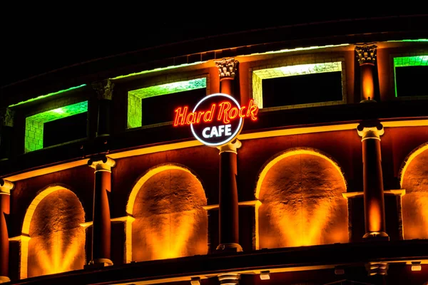 Orlando Florida Februar 2020 Top Visning Hard Rock Cafe Universals - Stock-foto