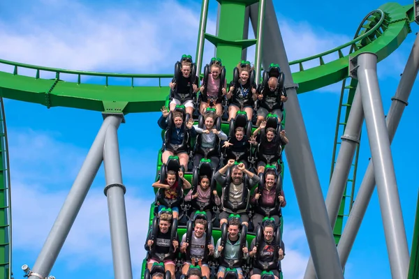 Orlando Florida Maart 2019 Mensen Die Plezier Hebben Ongelooflijke Hulk — Stockfoto