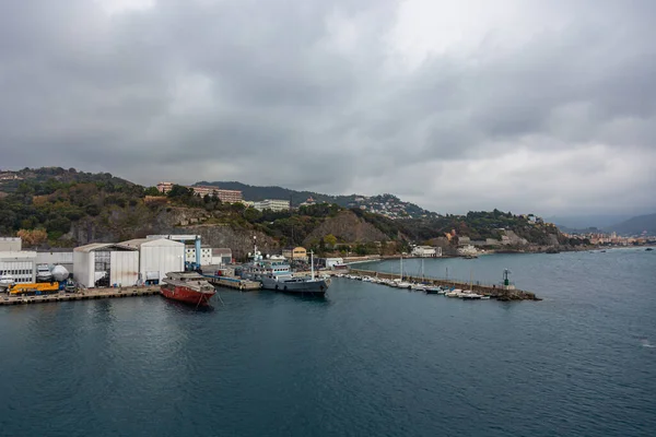 Porto Merci Savona Italia — Foto Stock