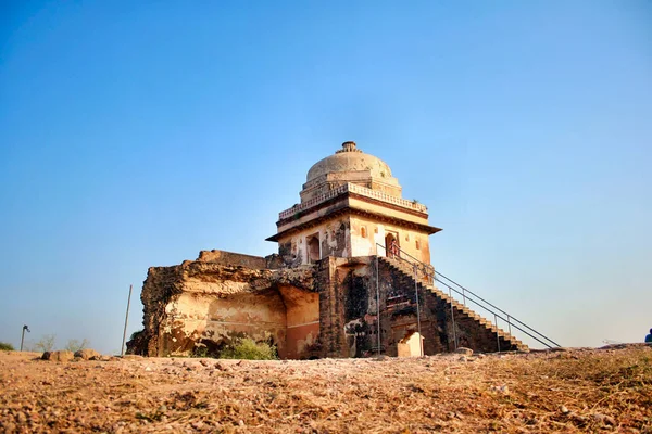 View of Rohtas Fort with Blue Sky - 16th Century Fortress Jehlum, Pakistan — 스톡 사진