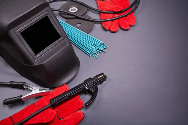 Protective clothing for welding — Stock Photo, Image