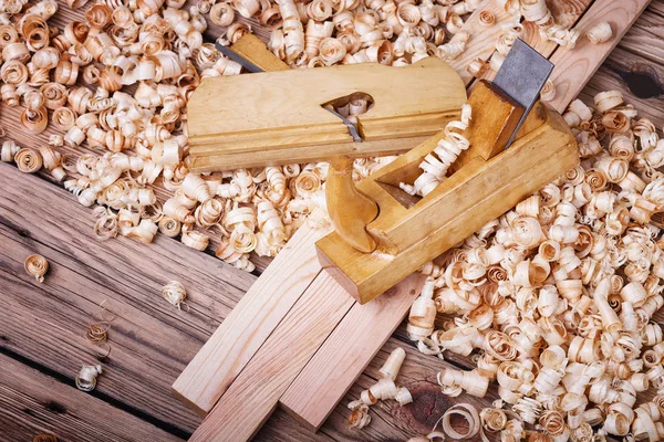 Handwerkzeuge für die Holzbearbeitung — Stockfoto