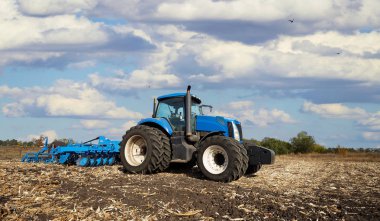 Traktör alan işleme