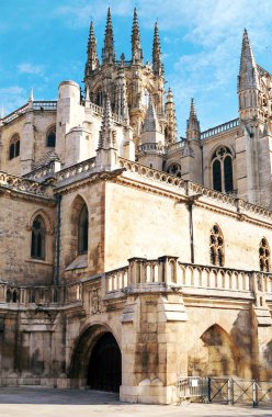 Burgos İspanya Gotik Katedrali