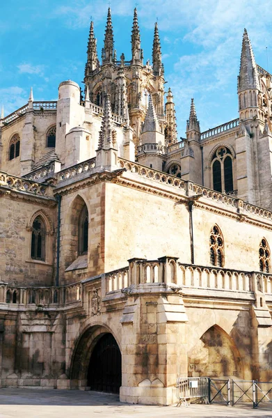 Catedral gótica de Burgos en España — Foto de Stock
