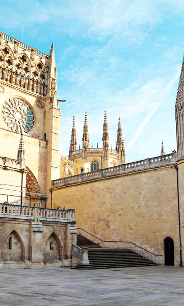 Gothic cathedral of Burgos in Spain — Stock Photo, Image