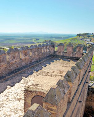 Andalusia 'daki Carmona Şatosu güneşli bir günde