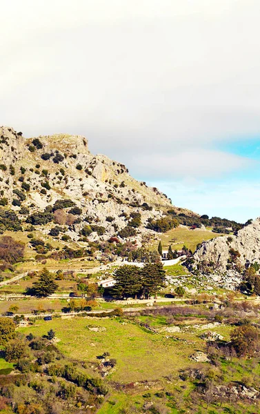 Bergen Van Grazalema Spanje Een Zonnige Dag — Stockfoto