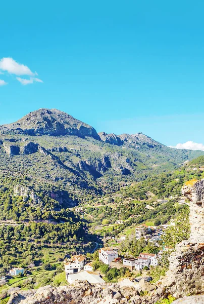 Der Casares Berg Herzen Spaniens Einem Sonnigen Tag — Stockfoto