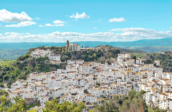 Casares Górach Andaluzji Południu Hiszpanii — Zdjęcie stockowe