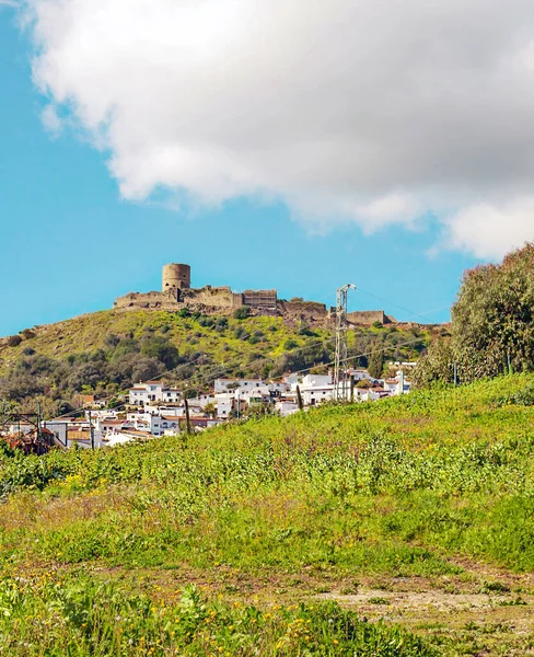 Berg Van Casares Gezonde Van Spanje Een Zonnige Dag — Stockfoto