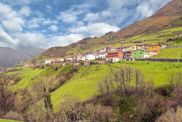 Montañas Asturias Norte España Día Nublado — Foto de Stock