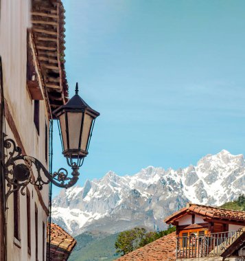 İspanya 'nın kuzeyindeki Potes köyü