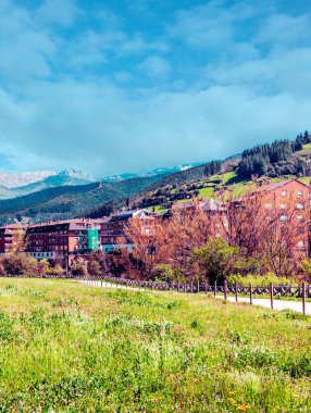 İspanya 'nın kuzeyindeki Potes köyü