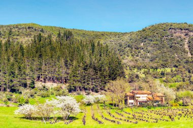 İspanya 'nın kuzeyindeki Potes köyü
