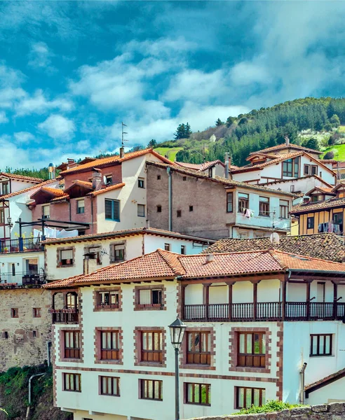 Potes Pueblo Norte España — Foto de Stock