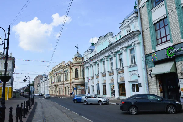 Prázdná Městská Ulice Během Dne — Stock fotografie