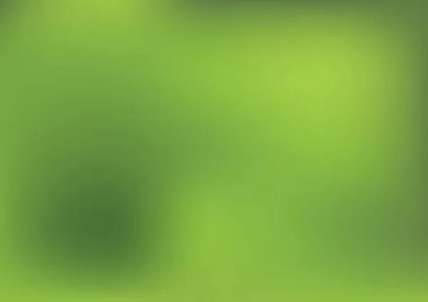 柔らかい緑の背景ぼかしベクトル図 — ストックベクタ