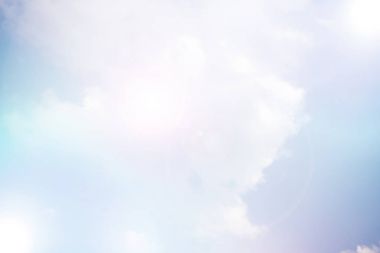 Degrade yumuşak bulut arka plan ile bir pastel