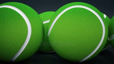 Tenis topu. 3D render