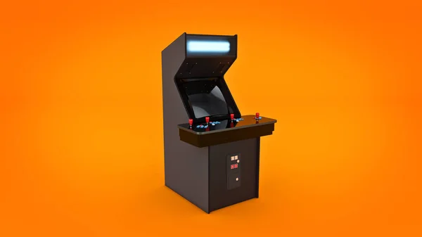 Archiwalne arcade gry maszyny. — Zdjęcie stockowe