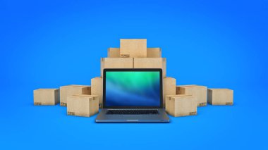 Nakliye ve lojistik kavramı. 