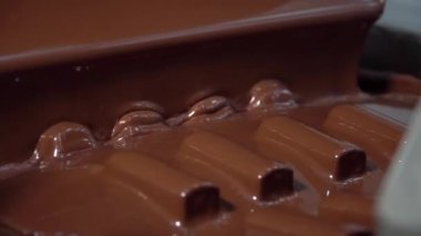 Glazed Sweet Curd çikolataları ve Wafer konilerinin üretimi. Süt ürünleri