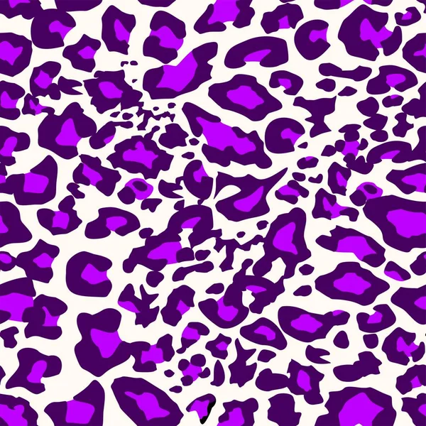 Fondo de pantalla de leopardo violeta abstracto — Archivo Imágenes Vectoriales