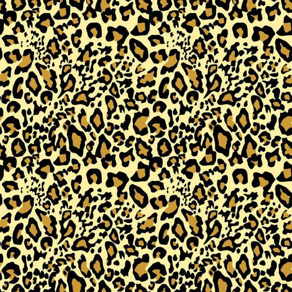 Golden leopard abstract wallpaper — Stock Vector