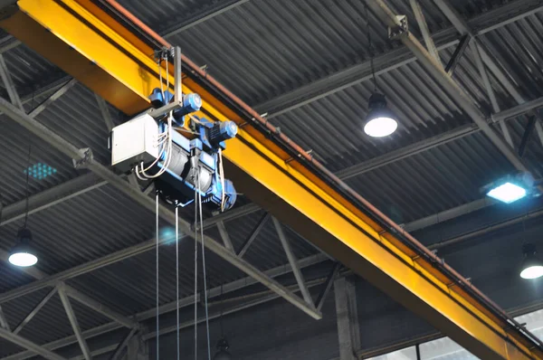 Anlage zur Herstellung von Metallkonstruktionen. — Stockfoto