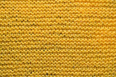Yünlü kumaşın lif dokusu. Sarı. Arkaplan dokusu