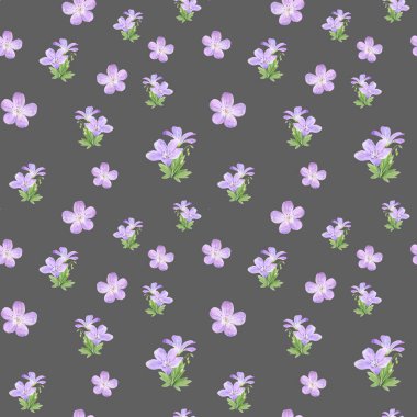 Suluboya sardunya çiçek dikişsiz desen. Web tasarımı, kozmetik tasarımı, paket, tekstil, düğün davetiyesi, logo için mükemmel