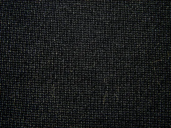 Tmavá Textura Bavlněné Tkaniny — Stock fotografie