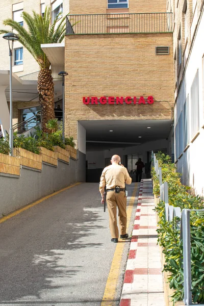 Emergência Hospitalar Ambulância Emergência Coronavírus — Fotografia de Stock