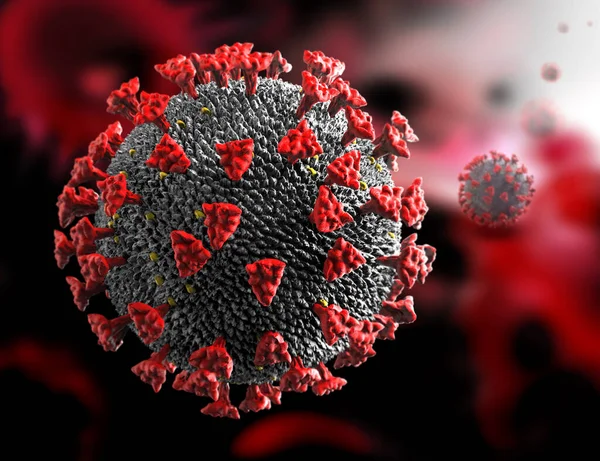 Coronavirus Covid 19爆发传染病 — 图库照片